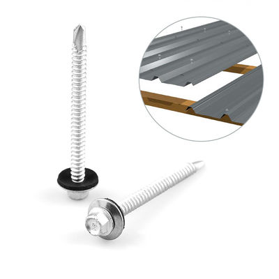 Sistema di misurazione INCH Vetture bi metalliche rivestite in lega di zinco per pannelli di tetto fino a purlin