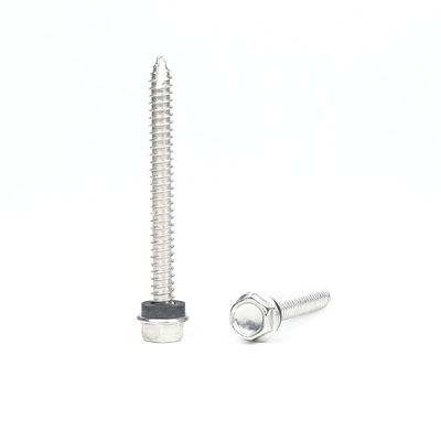 Acciaio inossidabile ST6.3*55mm Flange Hex Self Tapping Screw Parafuso Auto Atarraxante