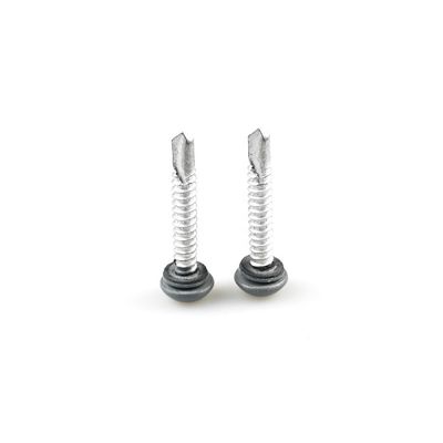 Vattone auto-perforazione 12 Vattone bimetallico con lavastoviglie Epdm Bi Metal Color Coated Torx Pan Head