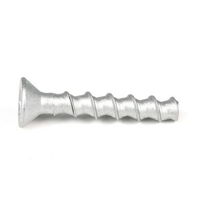 Flat Hex Socket M8 60mm acciaio inossidabile Massoneria Ceramica viti ss410 Ancoraggi di calcestruzzo vite