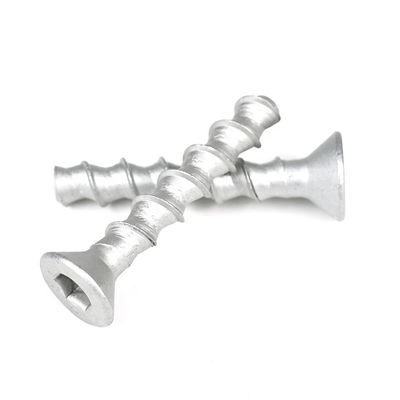Flat Hex Socket M8 60mm acciaio inossidabile Massoneria Ceramica viti ss410 Ancoraggi di calcestruzzo vite