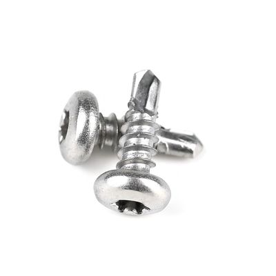 Standard in base alle esigenze dei clienti in acciaio inossidabile Torx Pan testa viti auto-perforazione