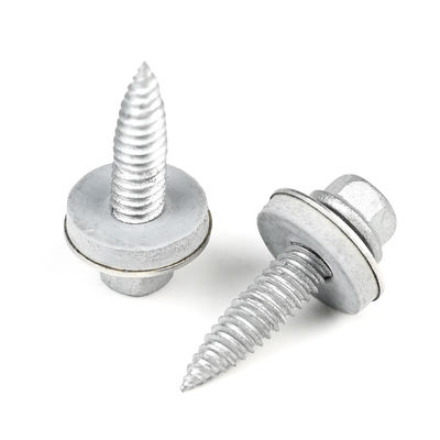 Fasciatore solare per auto-perforazione per viti bi metalliche con testa di tazza e materiale in acciaio