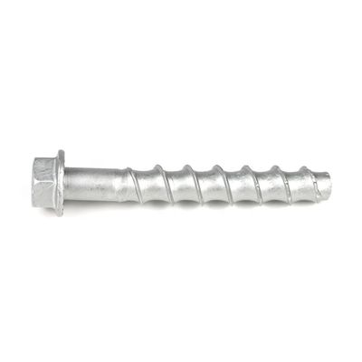 Zinc Grande diametro flange Hex testa in acciaio inossidabile vetro di calcestruzzo bullone ancoraggio per il tunnel piastra decorativa