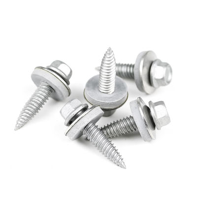 Fasciatore solare per auto-perforazione per viti bi metalliche con testa di tazza e materiale in acciaio