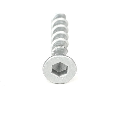Sottovoce HEX Testa piatta Testa pesante bulloni di ancoraggio in cemento M8 60mm INCH HEX acciaio inossidabile