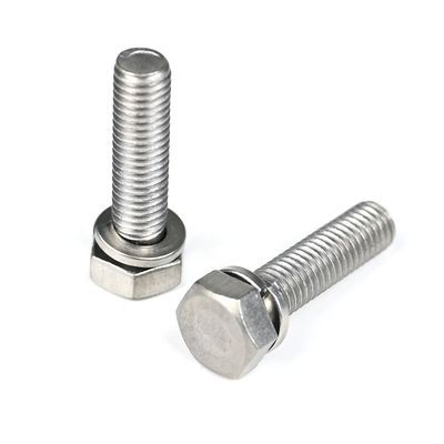Contattare il servizio clienti per le viti per macchine stabili A2 M8x32 mm SEMS esagonale personalizzate