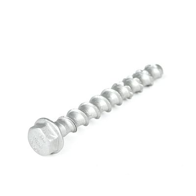 M8x75mm accuratamente realizzato Flanchetta testa esagonale viti di calcestruzzo in acciaio inossidabile 410