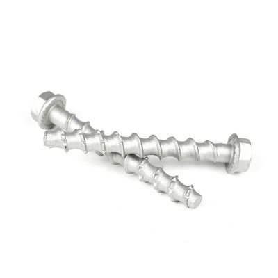 M8x75mm accuratamente realizzato Flanchetta testa esagonale viti di calcestruzzo in acciaio inossidabile 410
