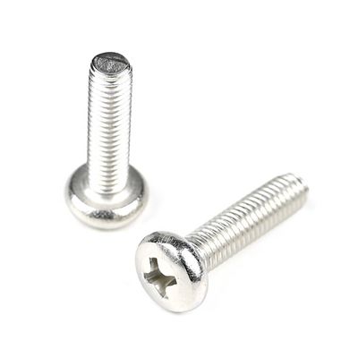 Facile installazione M5 X 20mm Pan Head DIN 7985 Phillips Pan Screw per scaffali di merci