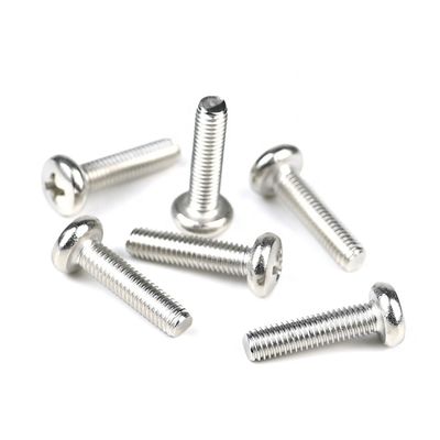 Facile installazione M5 X 20mm Pan Head DIN 7985 Phillips Pan Screw per scaffali di merci