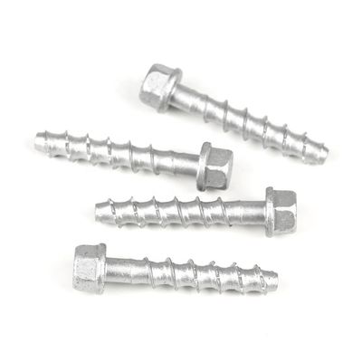 Diversi stili M6 bullone per viti di calcestruzzo nel sistema di misurazione INCH