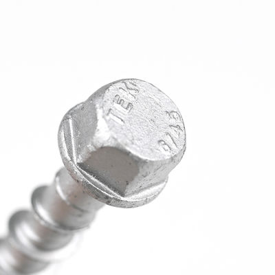 Bulloni d'ancoraggio in calcestruzzo metallico con testa esagonale con finitura in zinco per guardavia di ingegneria municipale