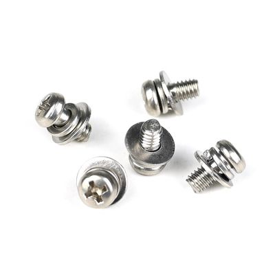 M4 X 8mm Pan Head Phillips Machine Screws per letti piatti 100% QC testato e standard ISO