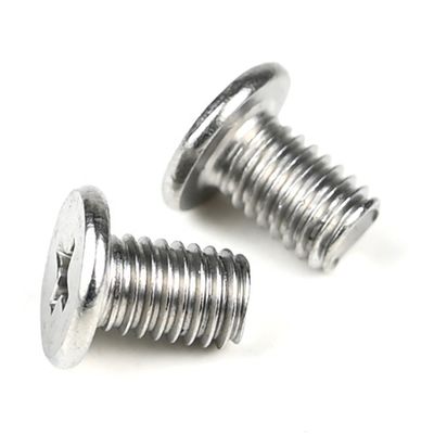 100% QC testato in acciaio inossidabile Flat Phillips M5 X 8mm viti per macchine per scaffali di merci