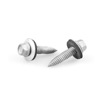 100% QC testato Bi Metal Self Tapping Sheet Metal Screw 6x25 con Epdm Washer Hex Head