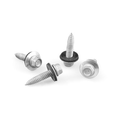100% QC testato Bi Metal Self Tapping Sheet Metal Screw 6x25 con Epdm Washer Hex Head