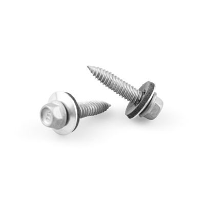 100% QC testato Bi Metal Self Tapping Sheet Metal Screw 6x25 con Epdm Washer Hex Head