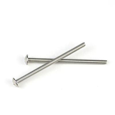 ISO Standard ZINC Finish M4 Button Phillips Head Machine Screw 65mm in acciaio inossidabile SS304