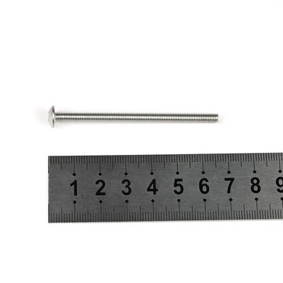ISO Standard ZINC Finish M4 Button Phillips Head Machine Screw 65mm in acciaio inossidabile SS304