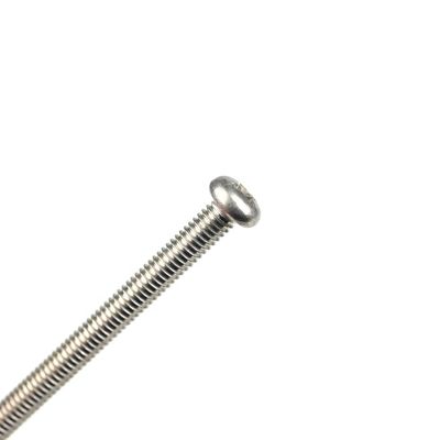 Acciaio inossidabile M4 x 10mm Pan Head Phillips per scaldabagno solare Finitura piana