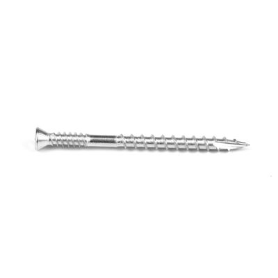 SS316 Tipo 17 costole testa quadrata Csk viti per la costruzione in legno