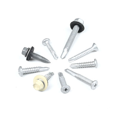 Vendita Bi Material Hex Csk Pan Head Washer Screw auto-perforazione con lavatrice 100% QC testato