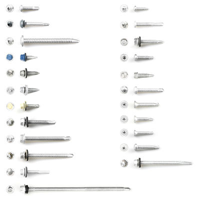 Vendita Bi Material Hex Csk Pan Head Washer Screw auto-perforazione con lavatrice 100% QC testato