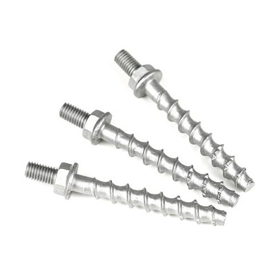 Zinc Antirust Rivestimento Ancoraggi a doppia testa Massoneria vite SS410 acciaio inossidabile vetro vetro Ancoraggio
