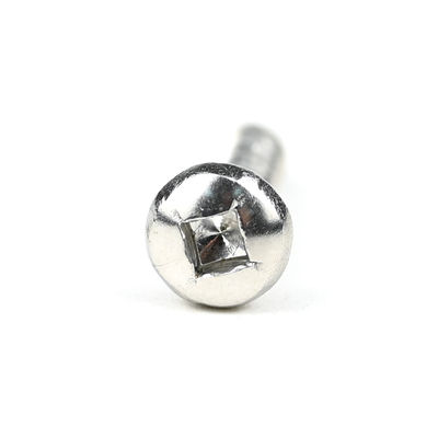100% QC testato 304 Stainless Steel Pan Head Self Tapping Screw 8 X20 con azionamento quadrato