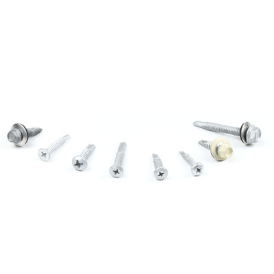 Vendita Bi Material Hex Csk Pan Head Washer Screw auto-perforazione con lavatrice 100% QC testato