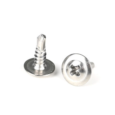 410 Tastiera in acciaio inossidabile Wafer Phillips Head Vetture auto-perforabili per apparecchi elettrici