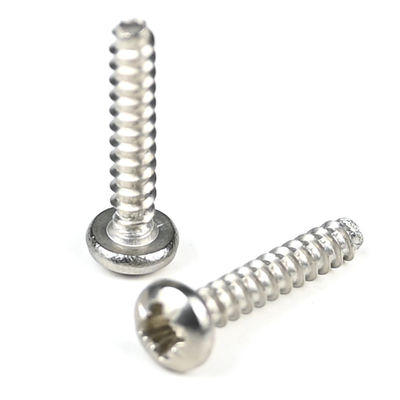Supporto personalizzato in acciaio inossidabile 304 A2 Pozi Drive Self Tapping Screw Cross Recessed