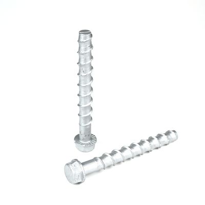 5/8x6' di acciaio inossidabile Hex Self Tapping Concreto Veloci Ancoraggio bulloni per il fissaggio guardrail