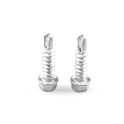 SCM435 Unitek Sus304 Sus410 Hex Washer Self Drilling Screw St6.3x25 per Fiber Cement Board