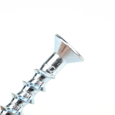 Blocco di calcestruzzo M6x50 Allen Csk Hex Bolt Bianco Zinc Testa piatta auto-attingere bulloni di ancoraggio