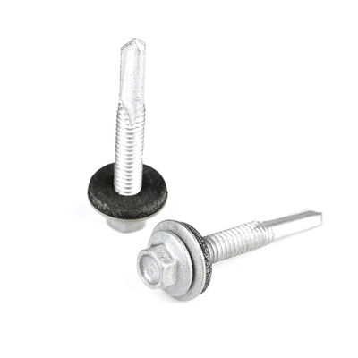 GB Hex Flange Head Tek Roof Screw Ruspert Bimetallico Bi-Metallico Self Drilling Screw St5.5
