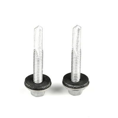 GB Hex Flange Head Tek Roof Screw Ruspert Bimetallico Bi-Metallico Self Drilling Screw St5.5