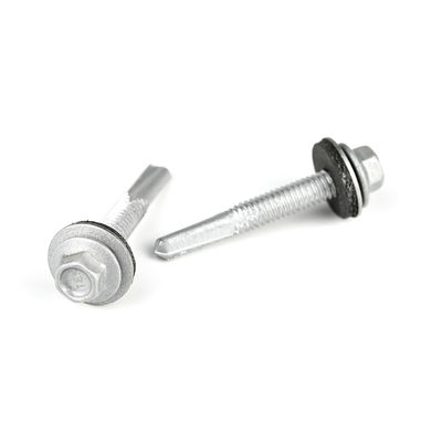 GB Hex Flange Head Tek Roof Screw Ruspert Bimetallico Bi-Metallico Self Drilling Screw St5.5