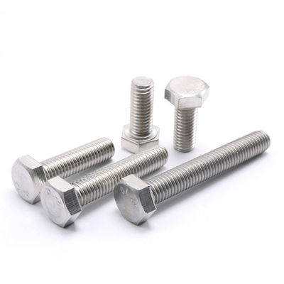 M4 M5 M6 M8 M10 A2 Hex Drive Bolts Din933 in acciaio inossidabile per il montaggio nel sistema solare