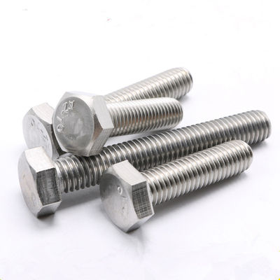 M4 M5 M6 M8 M10 A2 Hex Drive Bolts Din933 in acciaio inossidabile per il montaggio nel sistema solare