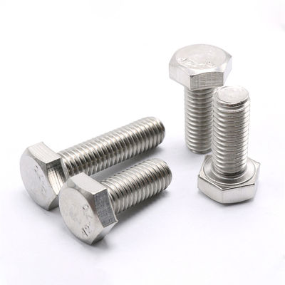 M4 M5 M6 M8 M10 A2 Hex Drive Bolts Din933 in acciaio inossidabile per il montaggio nel sistema solare