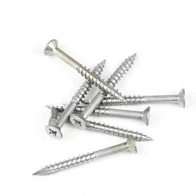 ISO Standard 5x45mm Metric Countersunk Head Pozi Vetture in cartongesso per la costruzione del legno