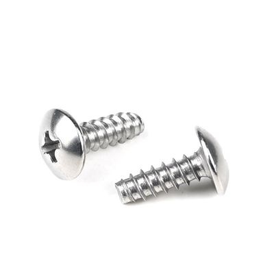 Fogli metallici a vite di 12 mm con azionamento Phillips e testa rotonda