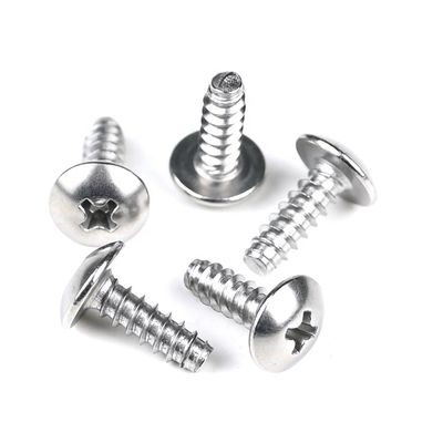 Fogli metallici a vite di 12 mm con azionamento Phillips e testa rotonda