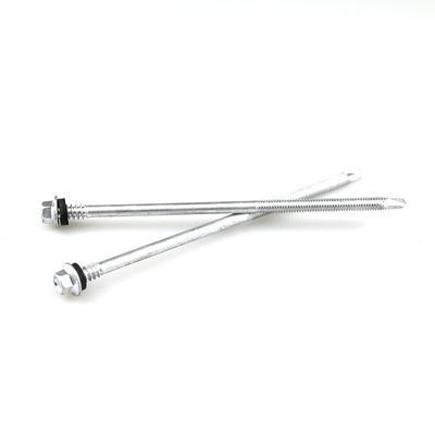 In acciaio inossidabile Bi Metal Hex Flange Head pannello sandwich 140mm lunghezza perforazione per sandwich laminato