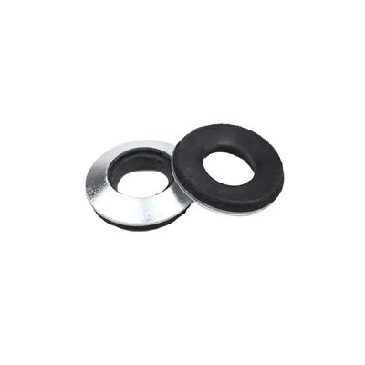 Antiruggine Neoprene di alluminio con supporto di tenuta di tenuta di tenuta nera Epdm Lavatrici Composta Guarnizione impermeabile
