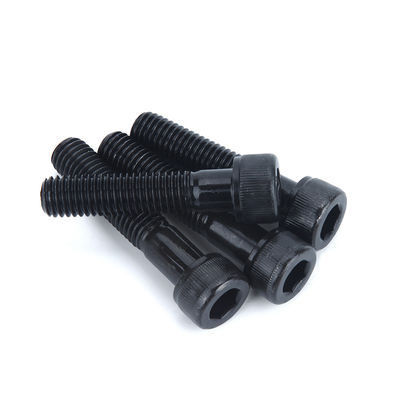 Testa di cappuccio in acciaio in lega nera con presa esessuale Din912 Allen Bolt per camion M2-M6 Grado 12.9