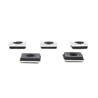 304 Acciaio inossidabile Quadratura Epdm Tetti di gomma nera legata di sigillatura Washer gomma di guarnizione