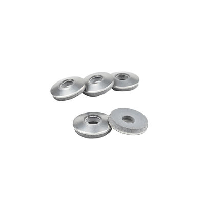 Lavatrice di ombrello a vite di trivellazione a strisce di sigillatura sicura Grigio Neoprene con supporto Lavatrici di sigillatura